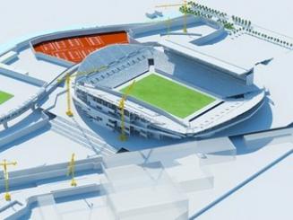 Début des travaux du nouveau stade Vélodrome Etat et collectivités