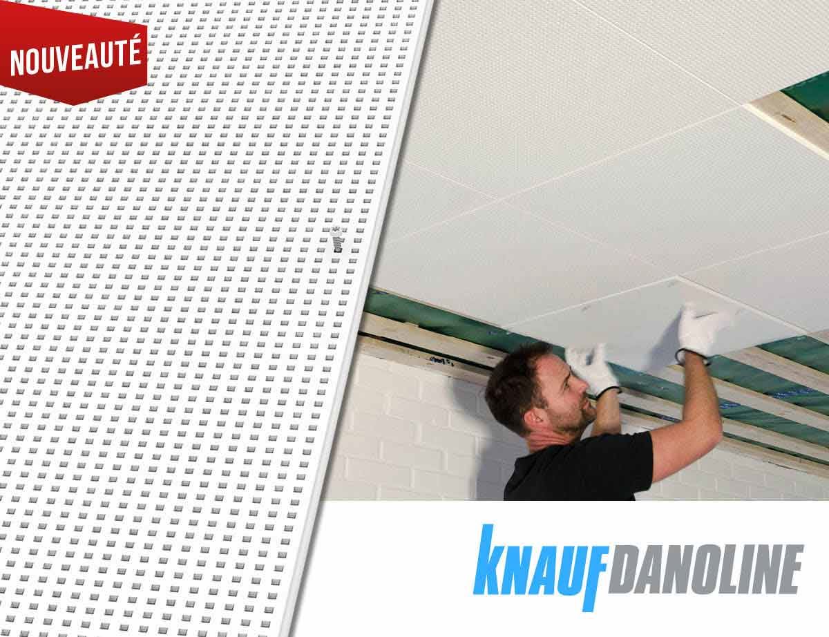 Knauf présente Danoloft® un plafond acoustique innovant